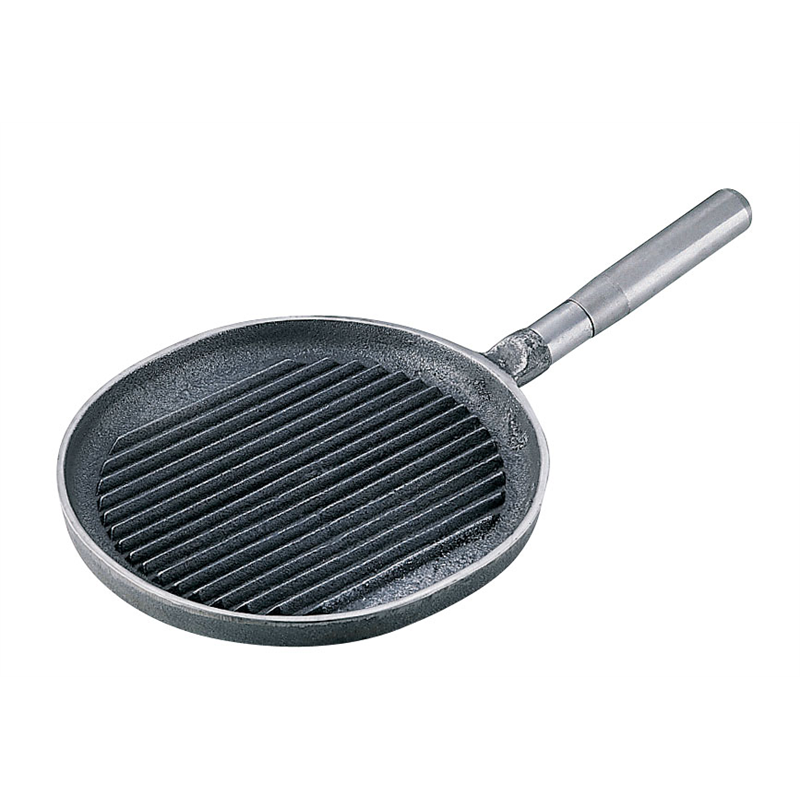 鉄柄小判ステーキパン 1箱(ご注文単位1箱)【直送品】