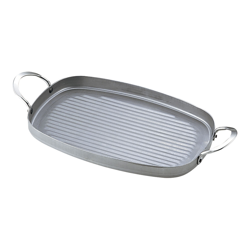 デバイヤー 鉄 両手グリルパン 5640.02 1袋(ご注文単位1袋)【直送品】