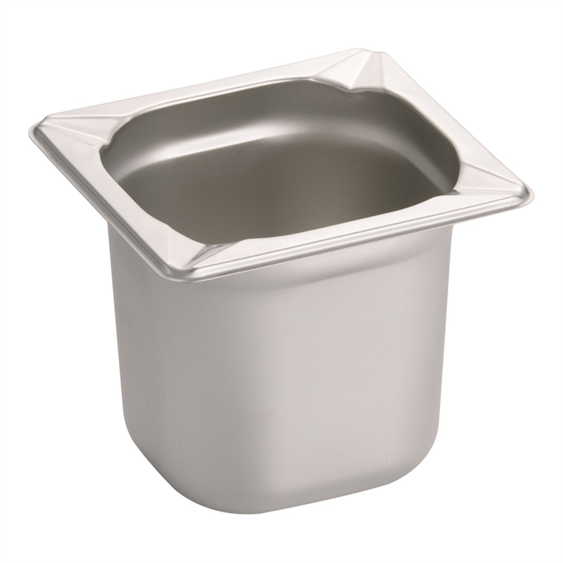 KINGO ステンレス ホテルパン 16150 1/6×150mm 1袋(ご注文単位1袋)【直送品】