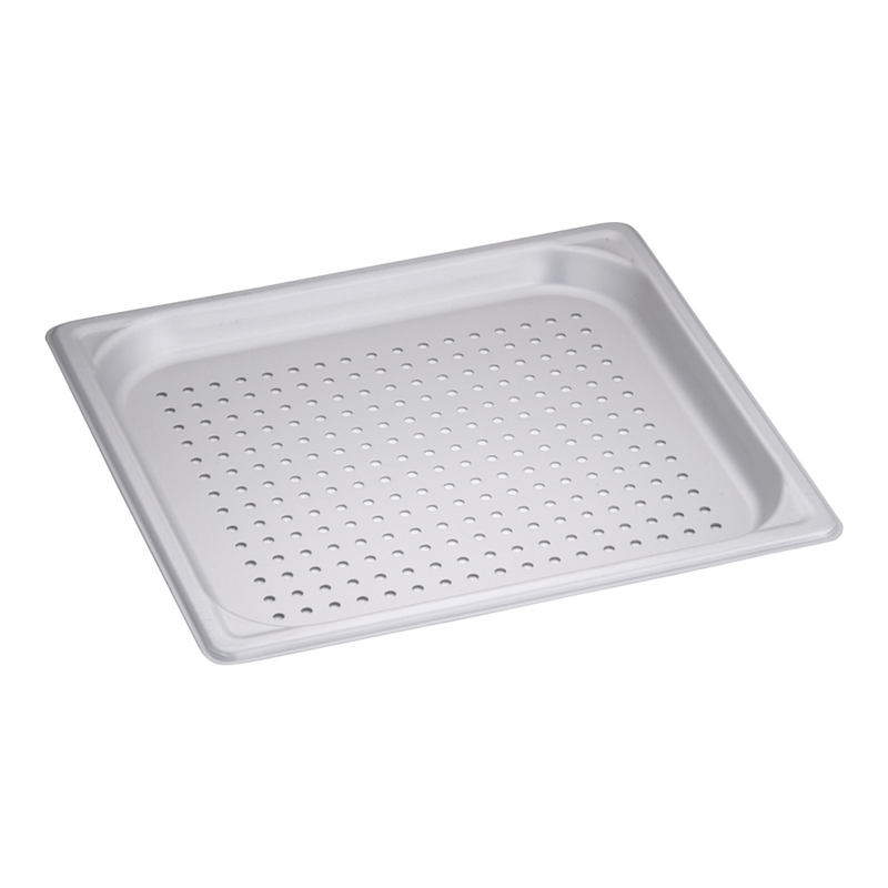 アルミ 穴明ホテルパン(硫酸アルマイト) 2/3×25mm マイスター 1袋(ご注文単位1袋)【直送品】