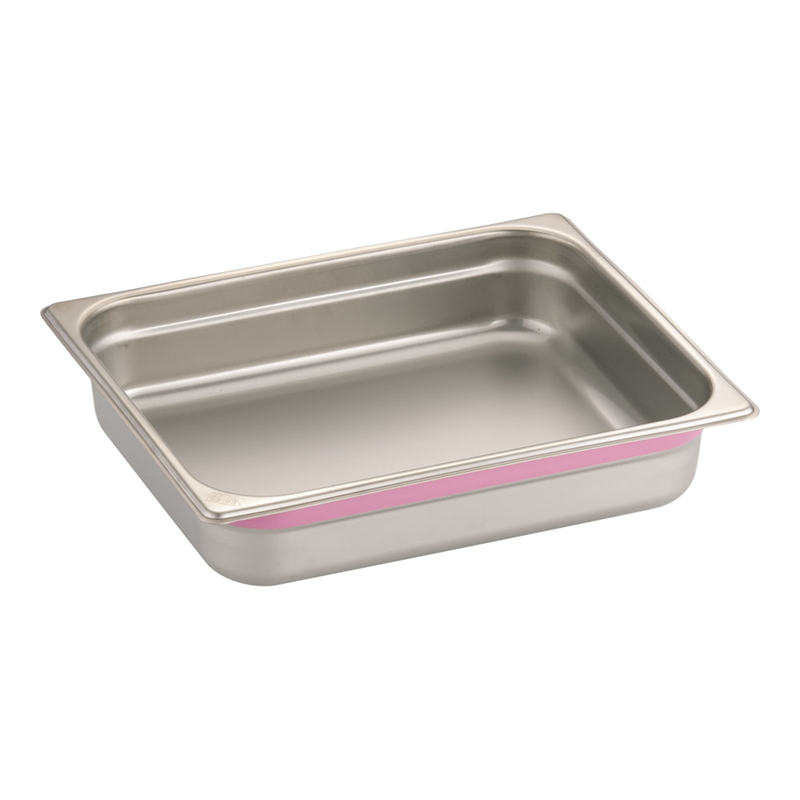 DO-EN18-8カラーラインGNパン 1/2 65mm ピンク 1袋(ご注文単位1袋)【直送品】