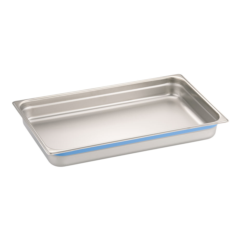 DO-EN18-8カラーラインGNパン 1/1 65mm ブルー 1袋(ご注文単位1袋)【直送品】