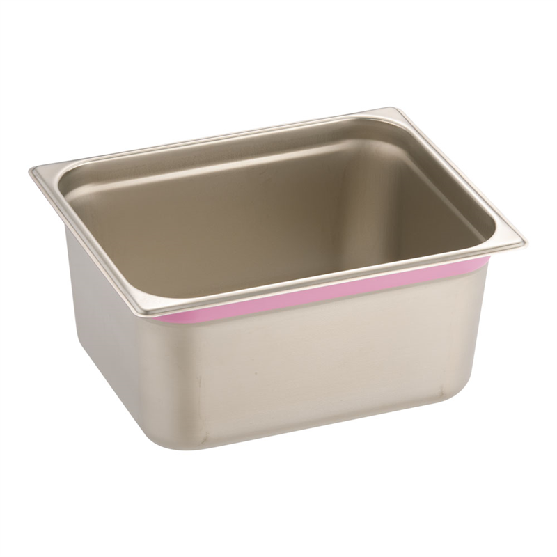 DO-EN18-8カラーラインGNパン 1/2 150mm ピンク 1袋(ご注文単位1袋)【直送品】