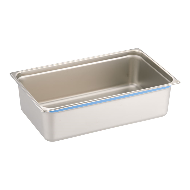 DO-EN18-8カラーラインGNパン 1/1 150mm ブルー 1袋(ご注文単位1袋)【直送品】