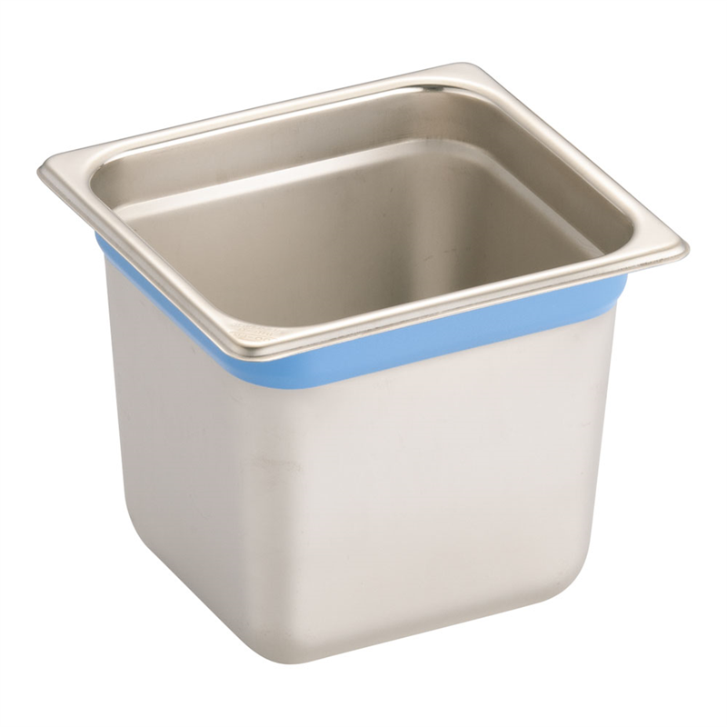 DO-EN18-8カラーラインGNパン 1/6 150mm ブルー 1袋(ご注文単位1袋)【直送品】