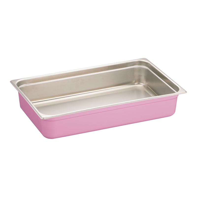 DO-EN18-8カラーGNパン 1/1 100mm ピンク 1袋(ご注文単位1袋)【直送品】