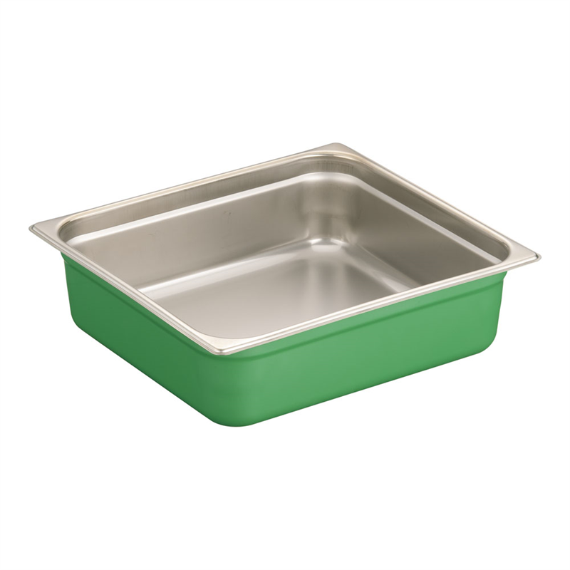 DO-EN18-8カラーGNパン 2/3 100mm グリーン 1袋(ご注文単位1袋)【直送品】