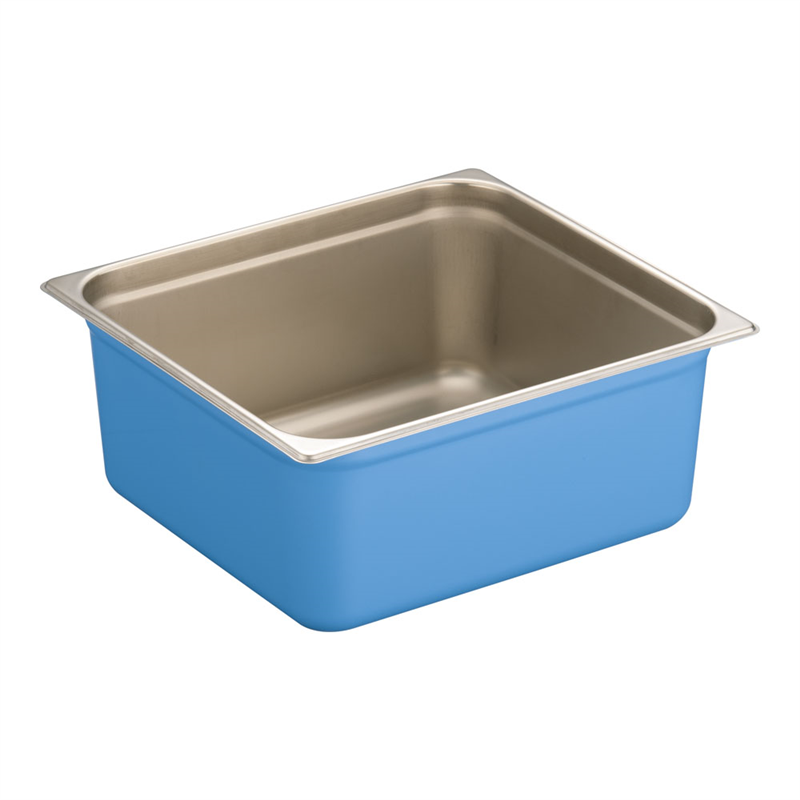 DO-EN18-8カラーGNパン 2/3 150mm ブルー 1袋(ご注文単位1袋)【直送品】