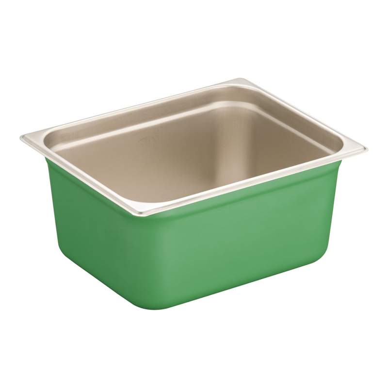 DO-EN18-8カラーGNパン 1/2 150mm グリーン 1袋(ご注文単位1袋)【直送品】