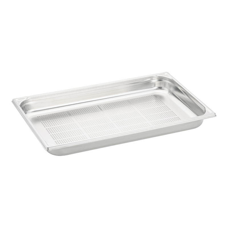 ブウジャー ステンレス 穴明きホテルパン 7414.05 1/1×55mm 1袋(ご注文単位1袋)【直送品】