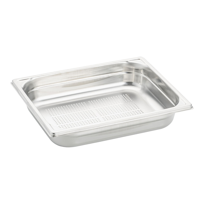 ブウジャー ステンレス 穴明きホテルパン 7434.06 1/2×65mm 1袋(ご注文単位1袋)【直送品】