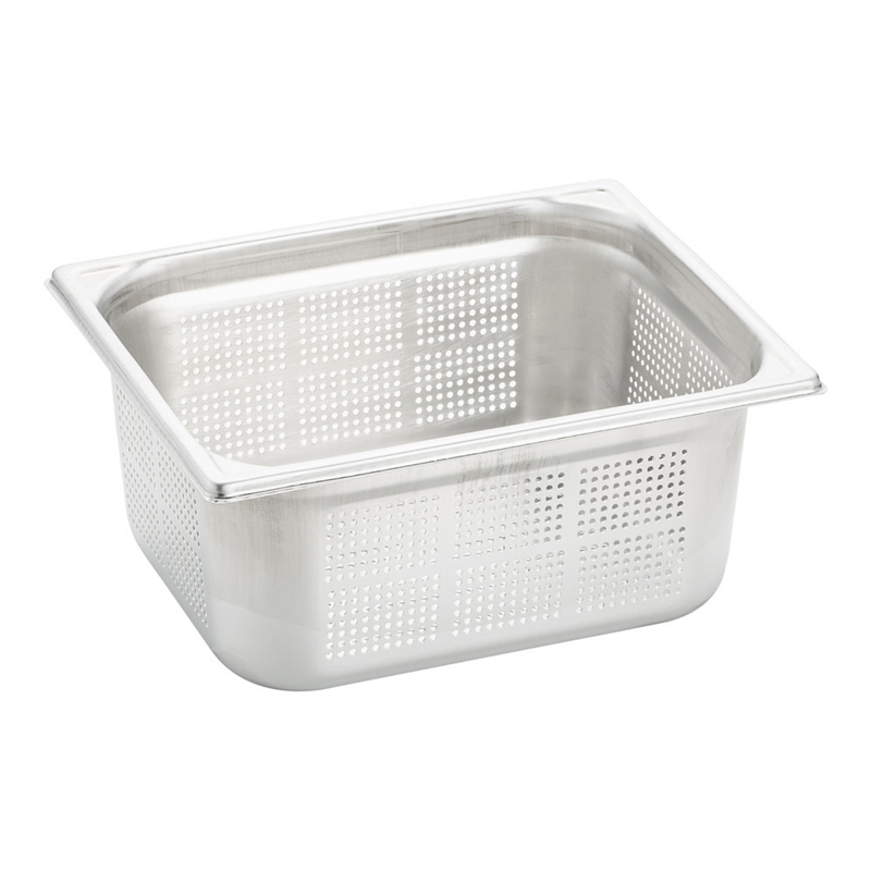 ブウジャー ステンレス 穴明きホテルパン 7434.15 1/2×150mm 1袋(ご注文単位1袋)【直送品】