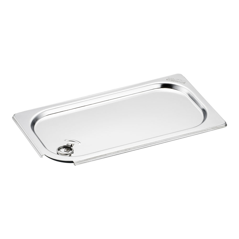 ブウジャーステンレスリング付ホテルパン蓋 GNR型7487.13　1／3用 1袋（ご注文単位1袋）【直送品】
