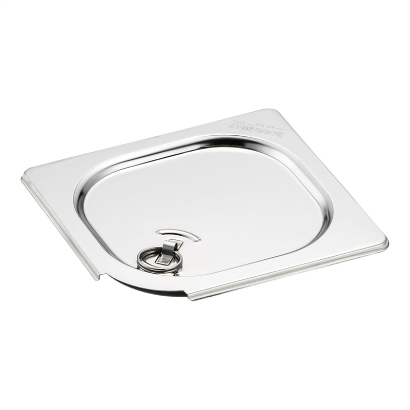 ブウジャーステンレスリング付ホテルパン蓋 GNR型7487.16　1／6用 1袋（ご注文単位1袋）【直送品】