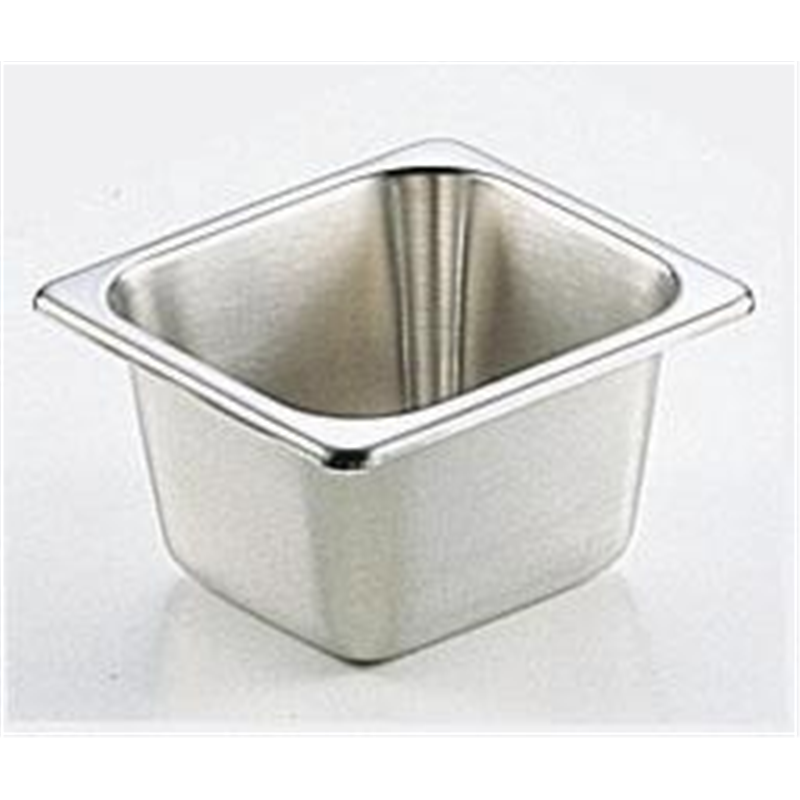 18-8ホテルパン　　1／6　　65mm 90162 1袋（ご注文単位1袋）【直送品】