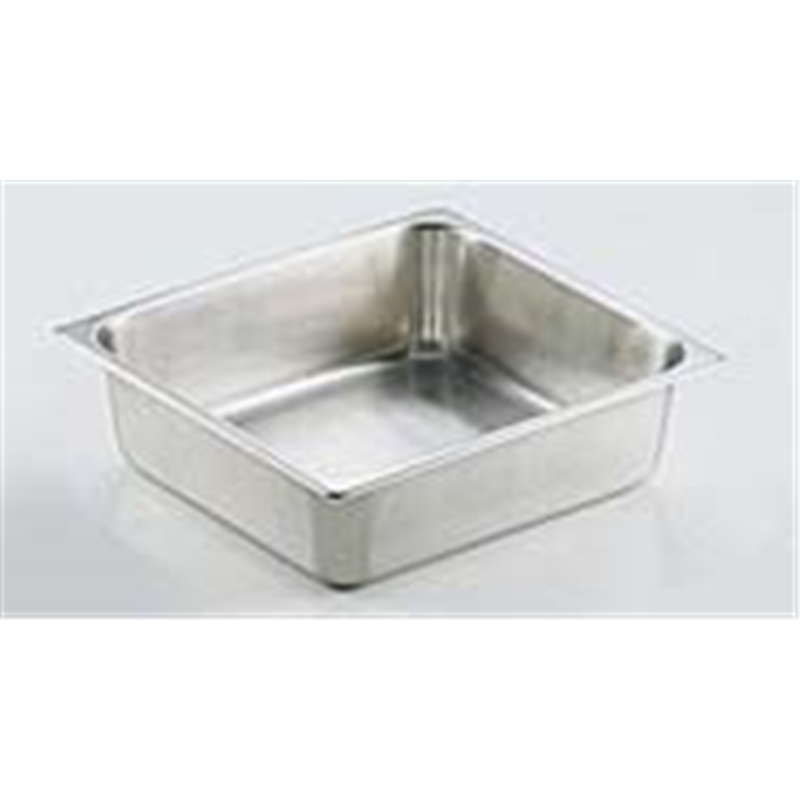 18-8ホテルパン　　1／2　100mm 90124 1袋（ご注文単位1袋）【直送品】