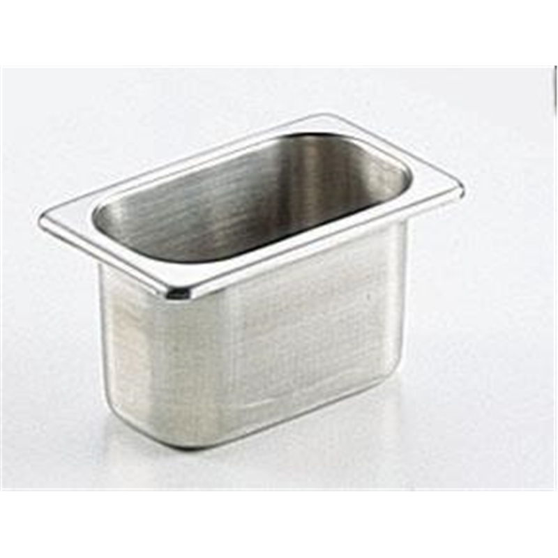 18-8ホテルパン　　1／9　100mm 90194 1袋（ご注文単位1袋）【直送品】