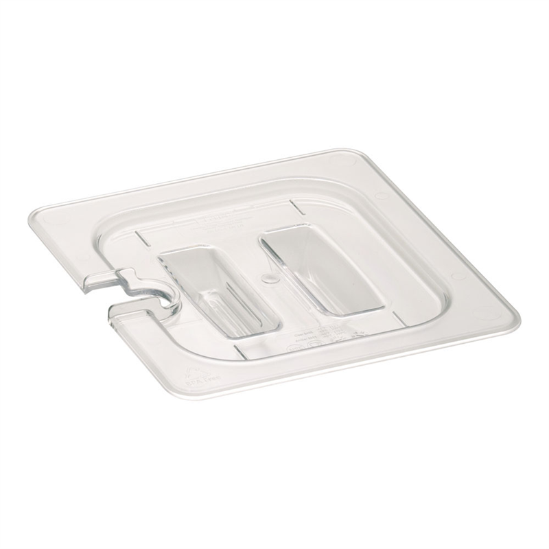 トラスト コールドフードパン用カバー 取手・切込付 1/6 8495 1個(ご注文単位1個)【直送品】