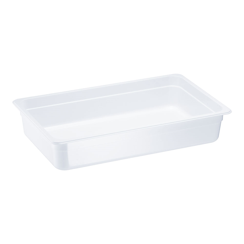 TRトライタン フードパン ホワイト 1/1×100mm 8452WH 1個(ご注文単位1個)【直送品】