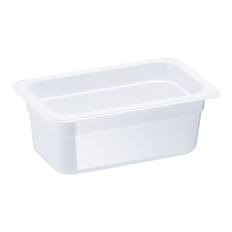 TRトライタン フードパン ホワイト 1/4×100mm 8482WH 1個(ご注文単位1個)【直送品】