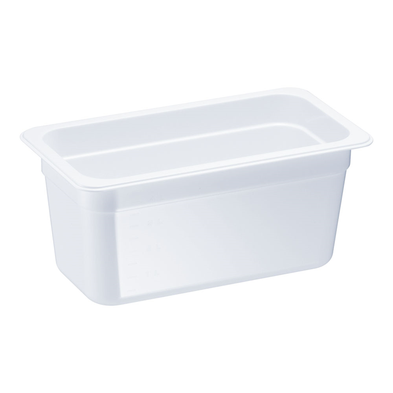 TRトライタン フードパン ホワイト 1/3×150mm 8473WH 1個(ご注文単位1個)【直送品】