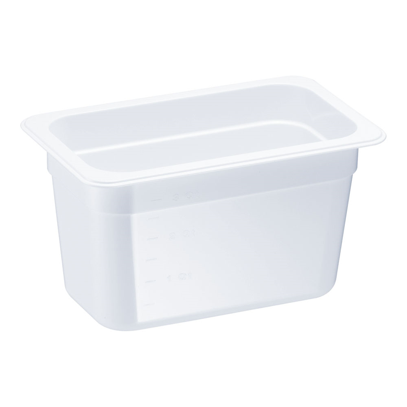 TRトライタン フードパン ホワイト 1/4×150mm 8483WH 1個(ご注文単位1個)【直送品】