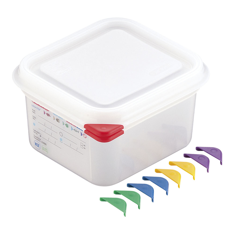 アラベン 密封カバー付食品保存コンテナー 1/6 100mm 3024 1個(ご注文単位1個)【直送品】