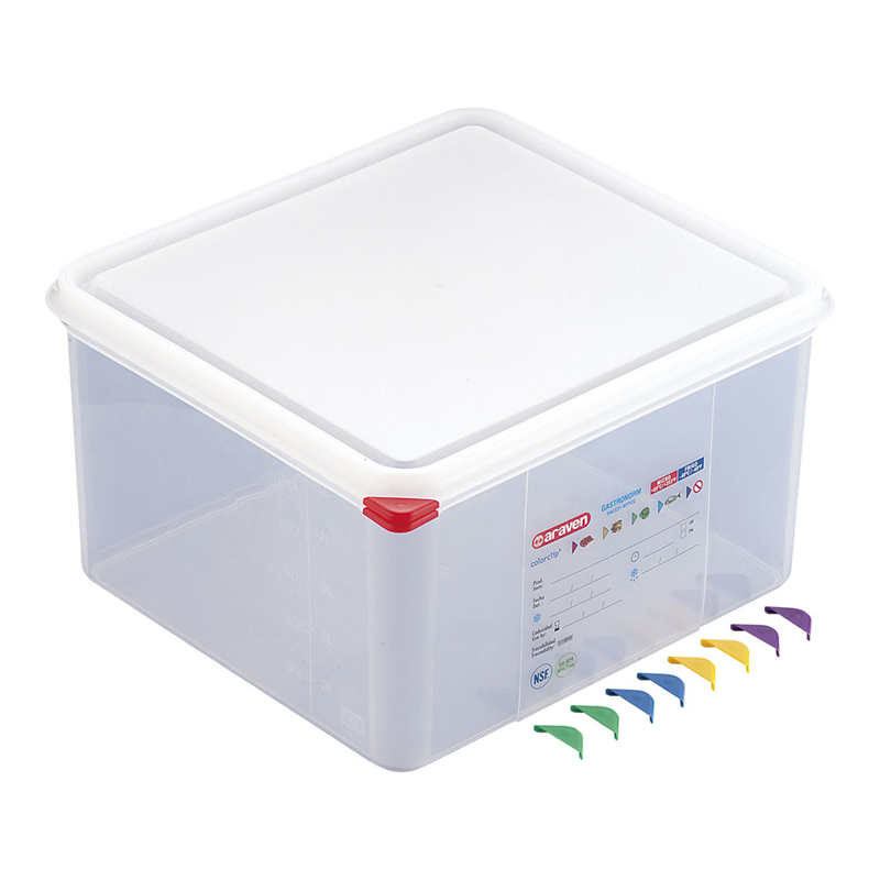 アラベン 密封カバー付食品保存コンテナー 2/3 200mm 471 1個(ご注文単位1個)【直送品】