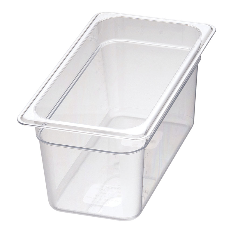 キャンブロ・フードパン 36CW 1/3 150mmクリアー 1個(ご注文単位1個)【直送品】