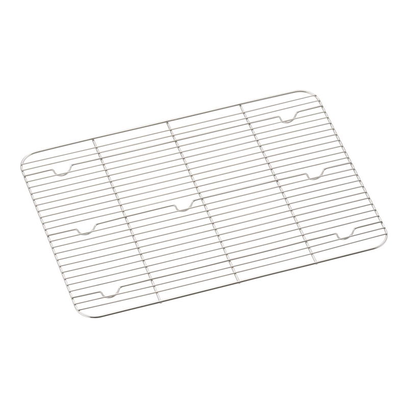 18-8角バットアミ 細目 10枚取用 1個(ご注文単位1個)【直送品】