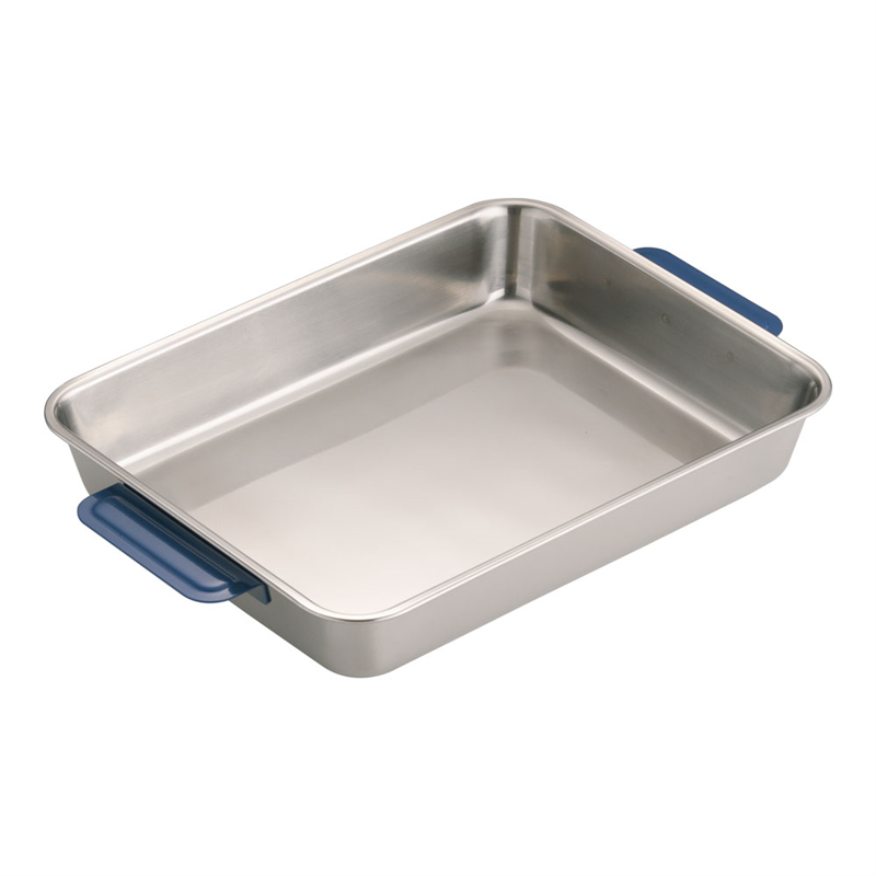 18-8　カラーハンドル角バット 15枚取　ブルー 1袋（ご注文単位1袋）【直送品】