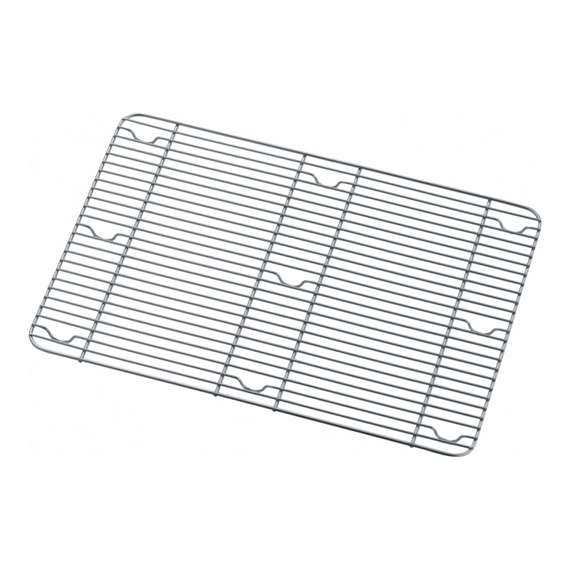 エコクリーンIKD18-8角バット網 細目 10枚取用 1個(ご注文単位1個)【直送品】