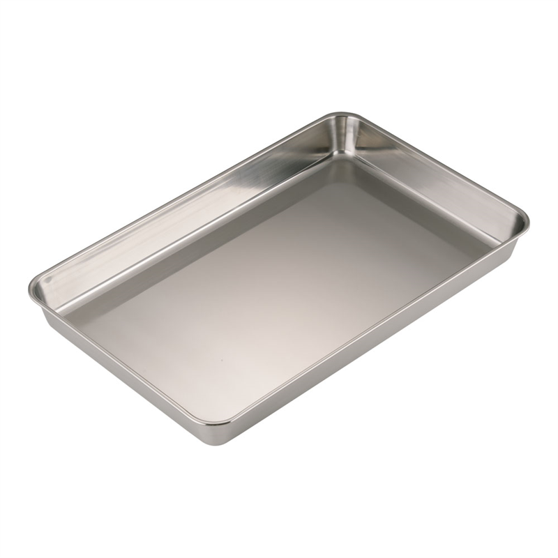 18-8浅型角バット 4枚取 1袋(ご注文単位1袋)【直送品】