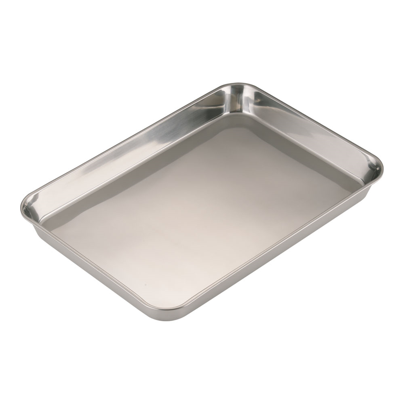 18-8浅型角バット 6枚取 1袋(ご注文単位1袋)【直送品】