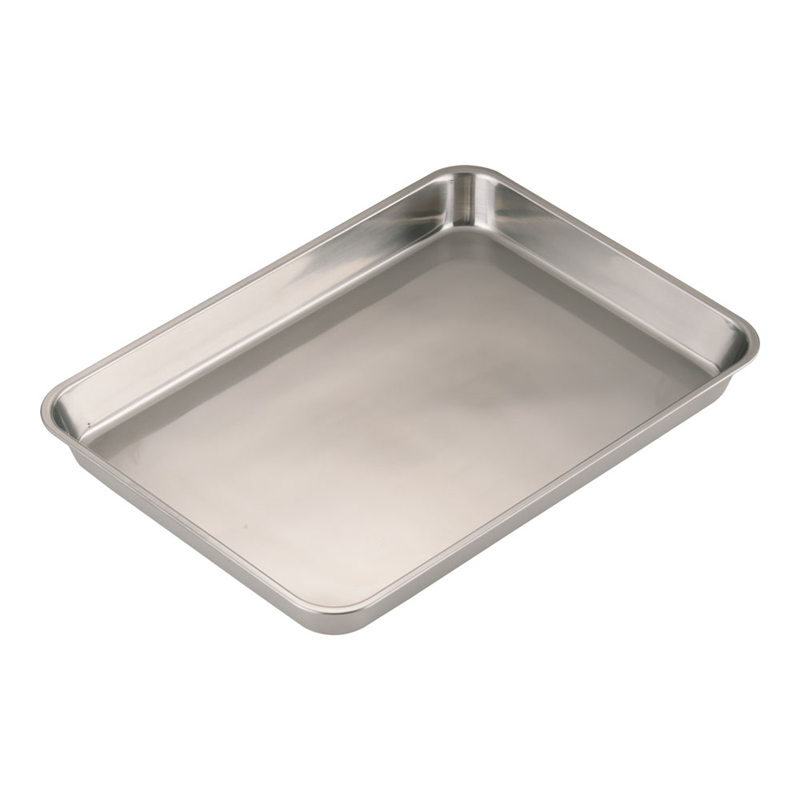 18-8浅型角バット 8枚取 1袋(ご注文単位1袋)【直送品】