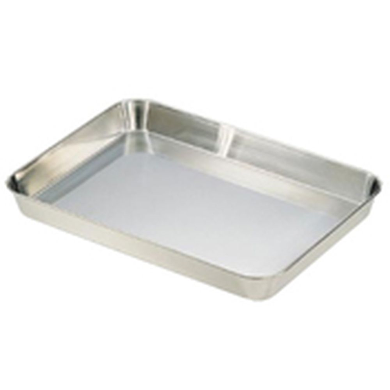 18-8浅型角バット 8枚取2/3 1袋(ご注文単位1袋)【直送品】