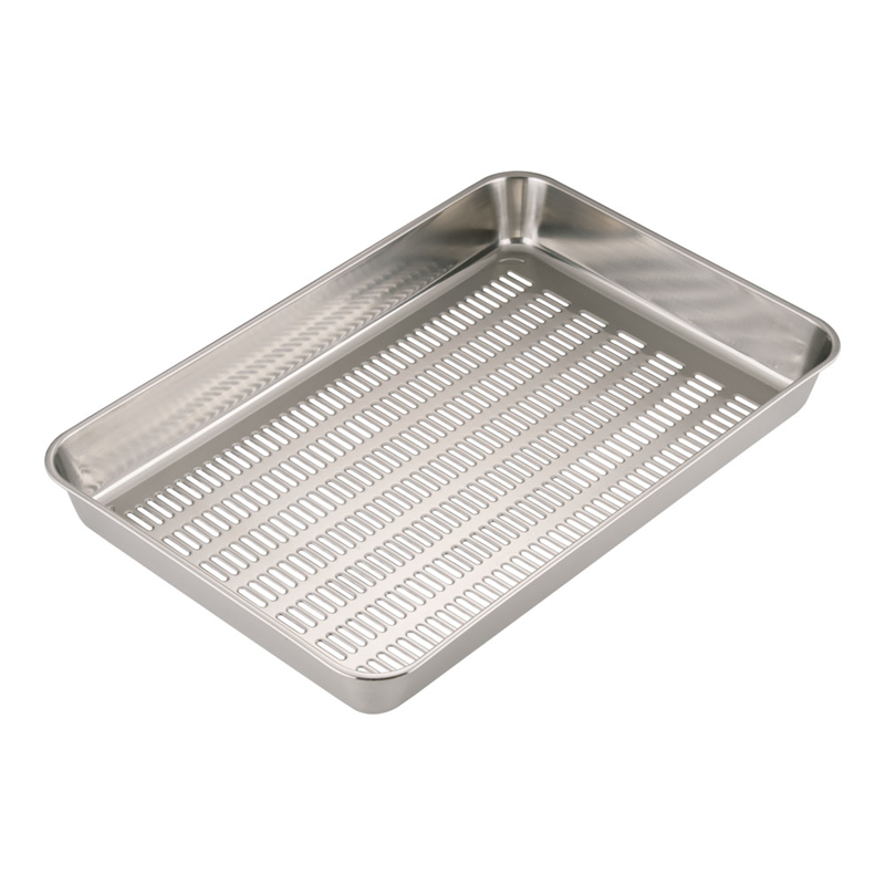 18-8水切バット 2枚取 1袋（ご注文単位1袋）【直送品】