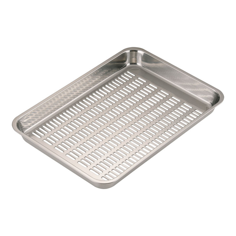 18-8水切バット 6枚取 1袋（ご注文単位1袋）【直送品】