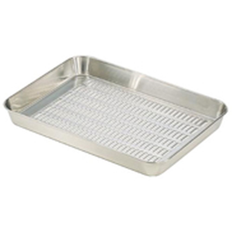 18-8水切バット 6枚取4／5 1袋（ご注文単位1袋）【直送品】