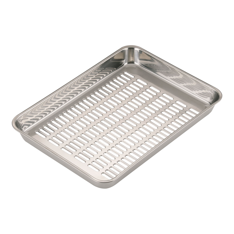 18-8水切バット 8枚取 1袋（ご注文単位1袋）【直送品】