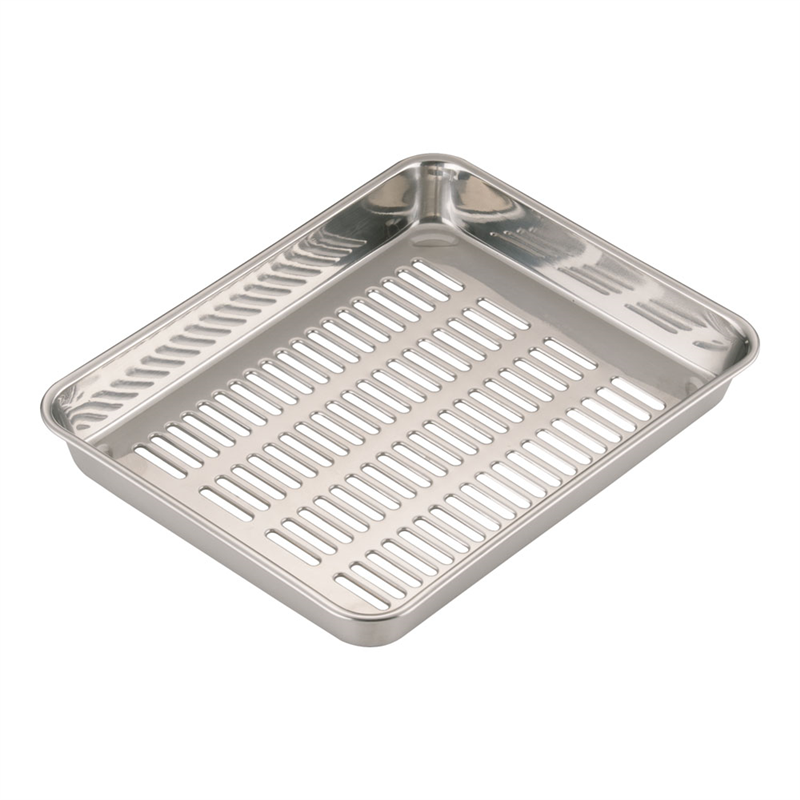 18-8水切バット 12枚取 1袋（ご注文単位1袋）【直送品】