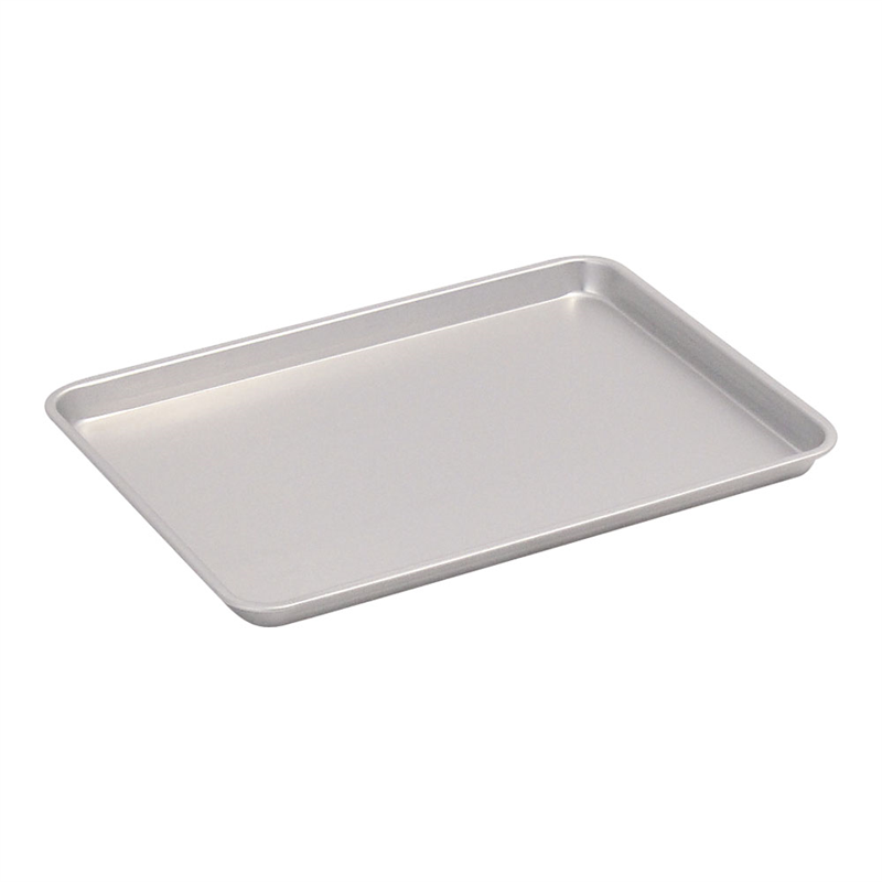 アルマイト　ケーキ盆 中 1個（ご注文単位1個）【直送品】