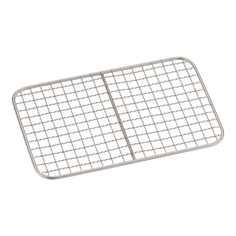 18-8ケーキバット用クリンプ目アミ 10インチ用 1個（ご注文単位1個）【直送品】