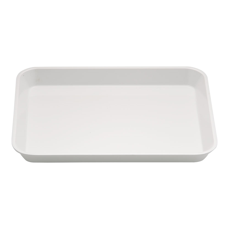 メラミン　（大）デリカバット　白 B-1-83　尺1.5寸 1袋（ご注文単位1袋）【直送品】