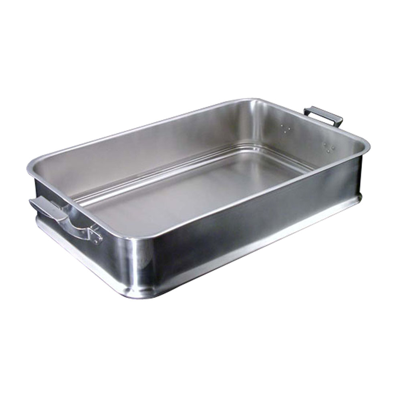 18-8給食バット　24インチ　手付  1袋（ご注文単位1袋）【直送品】