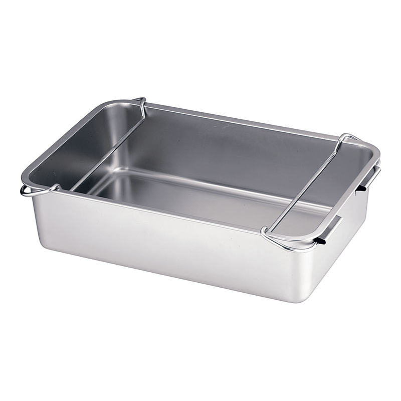 TKG　ステンレス　運搬バット　手付 3枚取 1個（ご注文単位1個）【直送品】