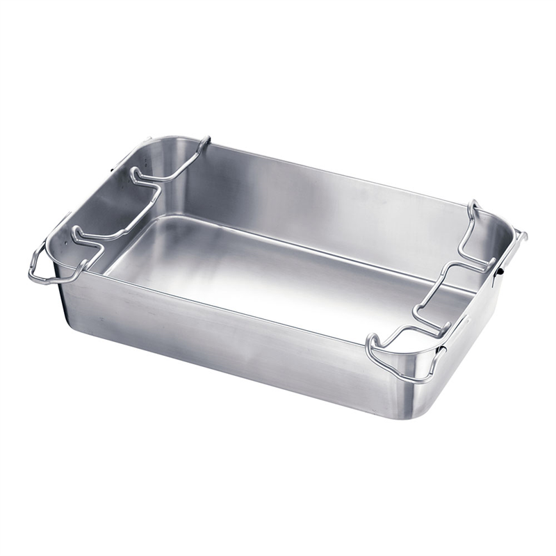 18-8ストッパー付運搬バット H135型 1袋（ご注文単位1袋）【直送品】