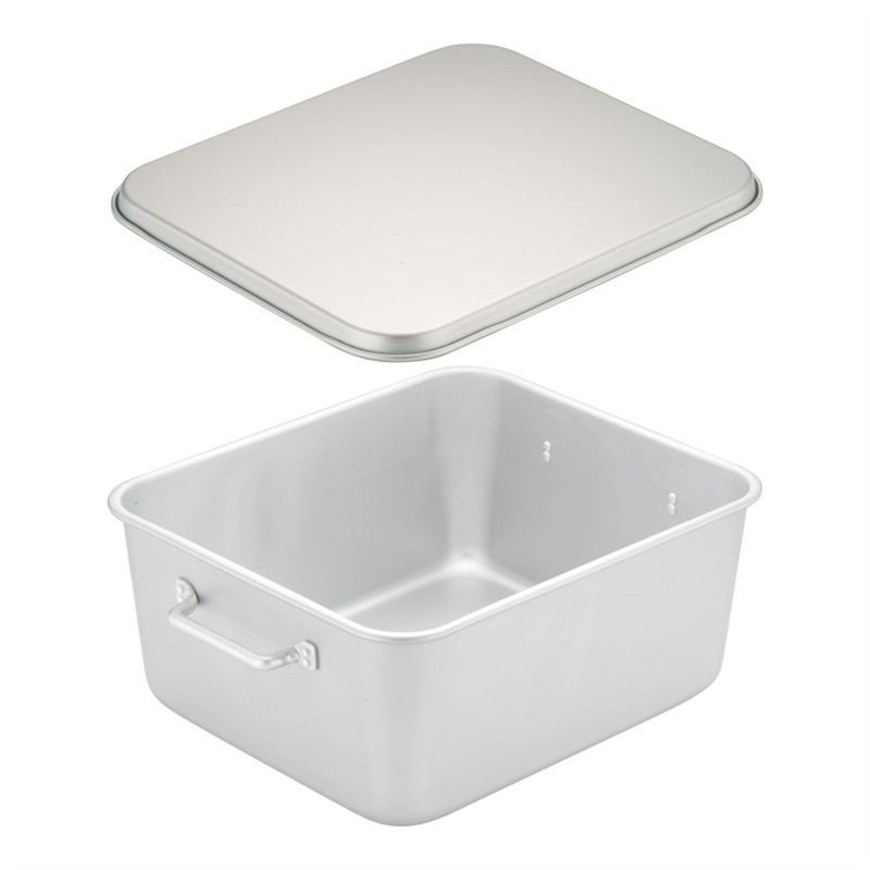 アルマイト 重なるパン箱(蓋付) TA-30(25~35人対応) 1袋(ご注文単位1袋)【直送品】