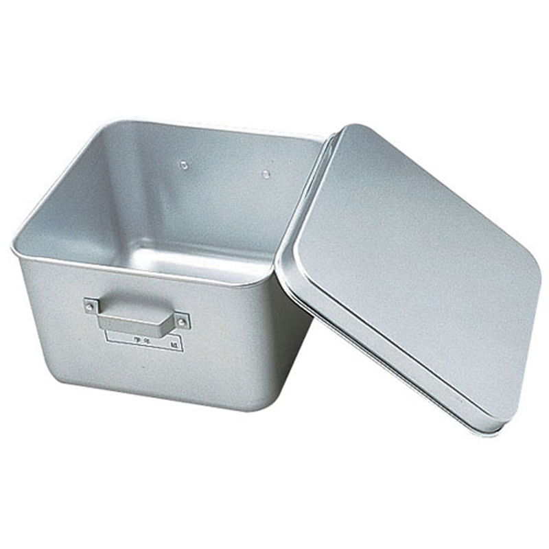 アルマイト フルーツ缶(蓋付)255-A 1個(ご注文単位1個)【直送品】