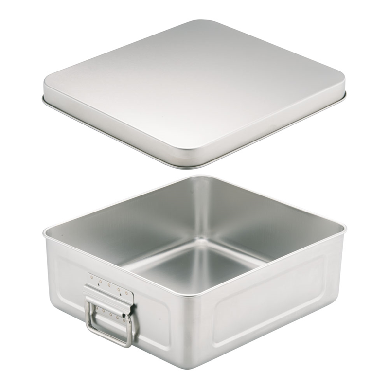 18-8保温・保冷バットマイルドボックス フライ用10L(蓋付)005M 1箱(ご注文単位1箱)【直送品】